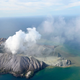 The White Island Volcano plume rises into the sky Monday, December 9, 2019.